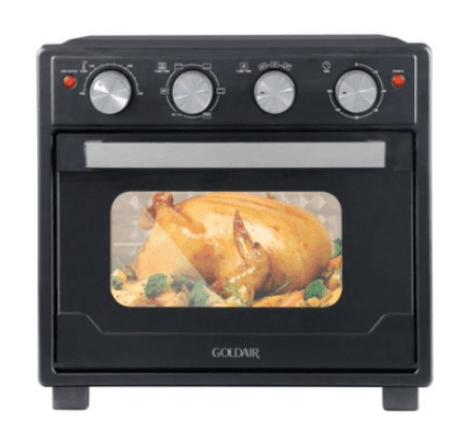 Goldair 23L Air Fryer Oven with Rotisserie Function