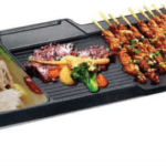 Sunbeam electric multi grill with glass lid and adjustable thermostat