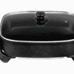Sunbeam Electric Frying Pan with full glass lid and non-stick coating