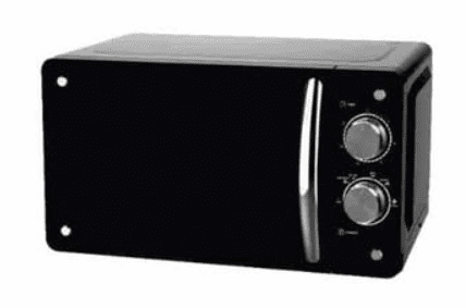 Goldair 20L Microwave Oven with Chrome Handle and Defrost Timer