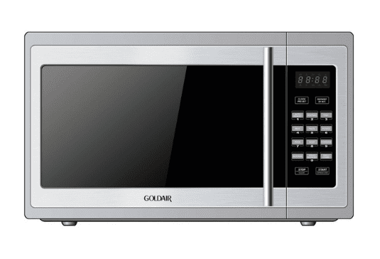 Goldair 36L Microwave Oven With Grill, Mirror Door and Digital Controls