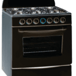Goldair 6 Plate Gas Oven and Stove with stainless steel top and 120L cavity