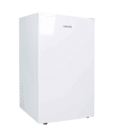 Goldair 130 Litre Bar Fridge GBF-130W White with adjustable shelves and reversible door
