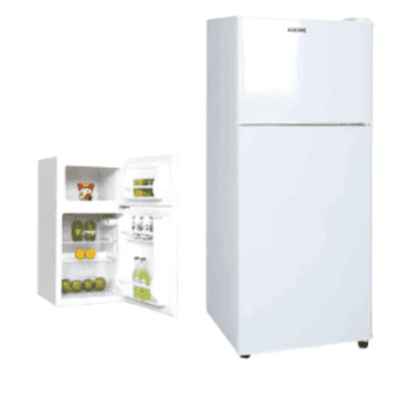 Goldair 130 Litre Double Door Freezer GDD-130A in white with compact design