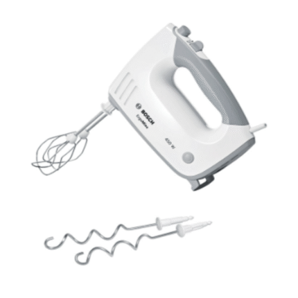 Bosch Hand Mixer Set with 450 W motor and ergonomic grip