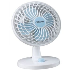 Goldair® USB Mini Fan with Adjustable Head and Dual-Speed