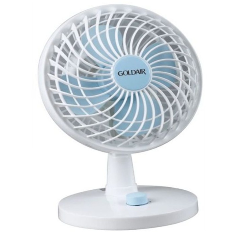 Goldair® USB Mini Fan with Adjustable Head and Dual-Speed