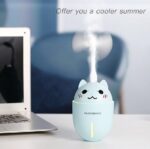 Goldair Mini Humidifier Blue -With USB Fan & Night Light - Image 3