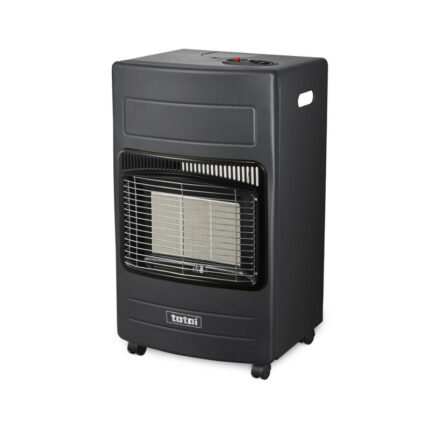 Totai Rollabout Gas Heater Black with ceramic panels