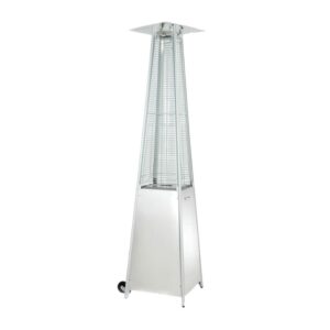 Totai Glass Tube Heater – Stainless Steel Outdoor Patio Heater with Glass Tube