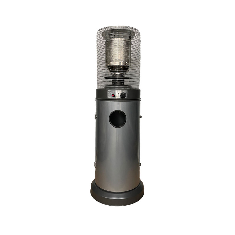 Totai Polo-Grey Patio Heater with hose and regulator