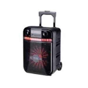 JVC XS-N319PB Trolley Speaker with Bluetooth, LED Lights, and Wireless Mic