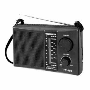 Telefunken TR-100 4-Band Portable Radio – FM/AM/SW1/SW2