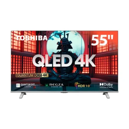 Toshiba 55" UHD QD Smart TV – Front View