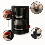 Bosch MyMoment Coffee Maker -1.4L, 1200W, Swing-Out Filter - Image 3