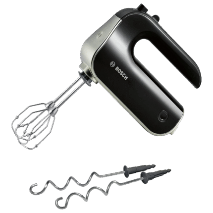 Bosch Hand Mixer Set with 575 W Motor and stainless steel accessories