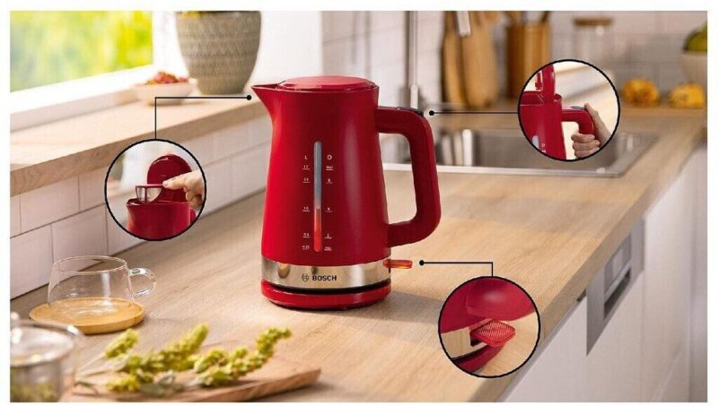 Bosch Kettle MyMoment 2400 W -Red LED Spot - Image 2