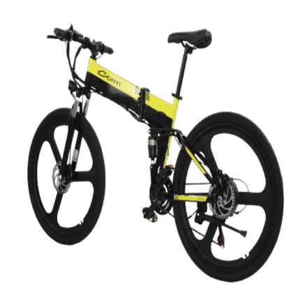Conti 26" Foldable E-Mountain Bike with 500W motor and 40KM range