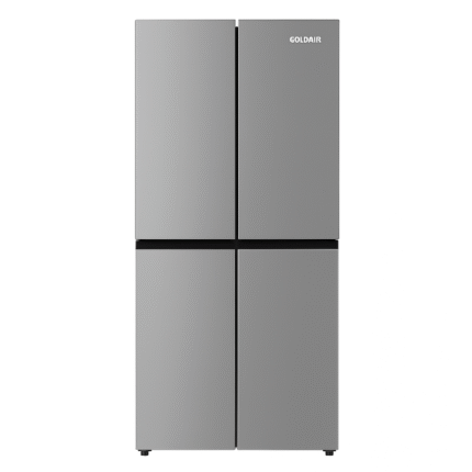 Goldair 500L Refrigerator GBR-500DC with Metal Doors and Interior Accessories