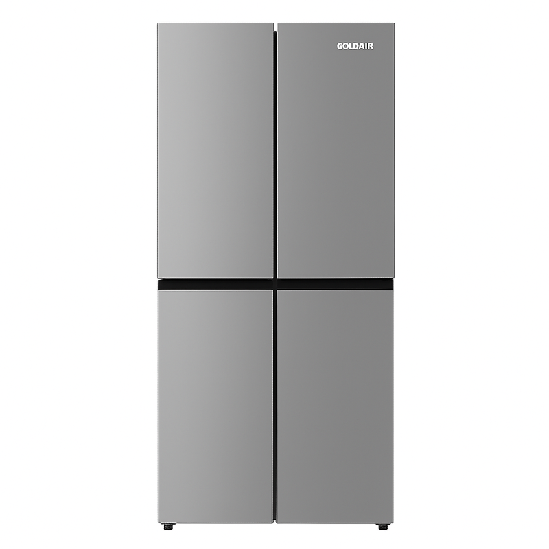 Goldair 500L Refrigerator GBR-500DC with Metal Doors and Interior Accessories