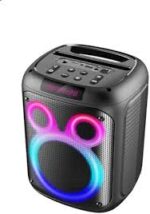 JVC XS-N1123PB Party Speaker -13W Output, LED Lights - Image 2