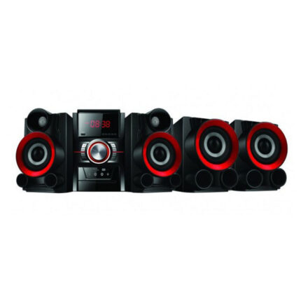 JVC MX-DN300 Mini DVD HiFi System with Red Speakers