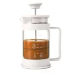 Olala French Press Coffee Maker – 600ml Glass & Stainless Steel