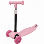 Conti Kids Push 3 Wheel Scooter -Foldable with Light-Up Wheels