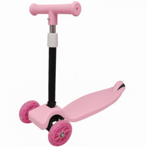 Conti Kids Push 3 Wheel Scooter -Foldable with Light-Up Wheels