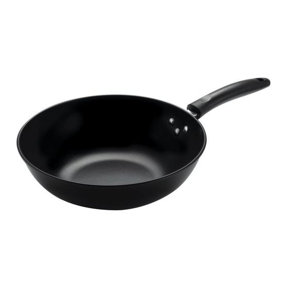 Salton 30cm Carbon Steel Wok Non-Stick