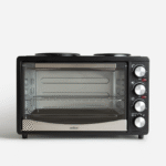 Salton Mini Kitchen 23L -Oven with Dual Hotplates, 1380W Power, Compact All-in-One - Image 2