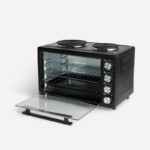 Salton Mini Kitchen 23L -Oven with Dual Hotplates, 1380W Power, Compact All-in-One - Image 3