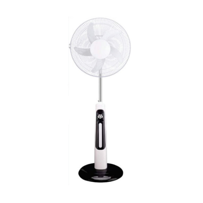 Goldair 16-Inch Rechargeable Pedestal Fan with LED Light and USB Power Bank