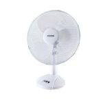 Goldair 40cm Oscillating Desk Fan GDF-10A with Push Button and Metal Guard