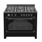 Sunbeam Ultimum Retro 5 Burner Gas Hob with Electric Oven SGREO-900 in stainless steel