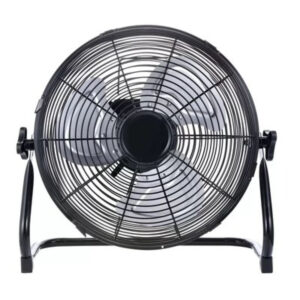 Goldair 12" DC Rechargeable Floor Fan with LED Display and USB Charging