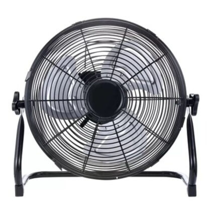 Goldair 12" DC Rechargeable Floor Fan with LED Display and USB Charging