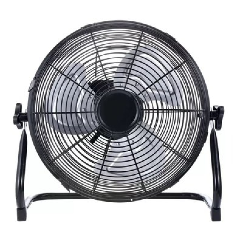 Goldair 12" DC Rechargeable Floor Fan with LED Display and USB Charging