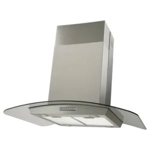 Italian Designer 90cm Cooker Hood IDC-960S in stainless steel with halogen lights