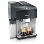 Siemens Fully Automatic Coffee Machine in Stainless Steel and Piano Black