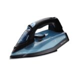 Russell Hobbs Crease Control+ Steam Iron – Black & Blue
