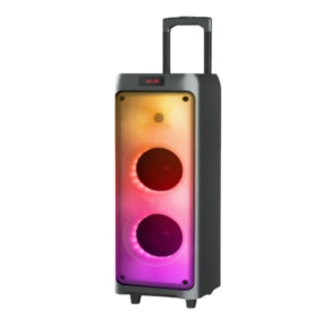 JVC XS-N5212PB Bluetooth Trolley Speaker with Light Show and Wireless Mic