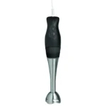 Sunbeam Rubberised Hand Blender with black and stainless steel finish