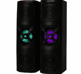 Aiwa Dual Power Bluetooth Speakers with LED Display