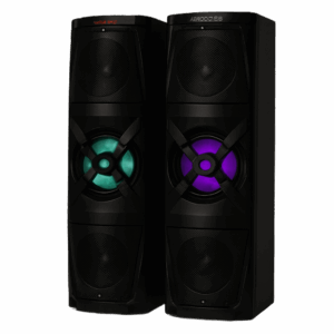 Aiwa Dual Power Bluetooth Speakers with LED Display