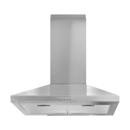 Italian Designer 60cm Cooker Hood in Silver with 550m³/hr Airflow