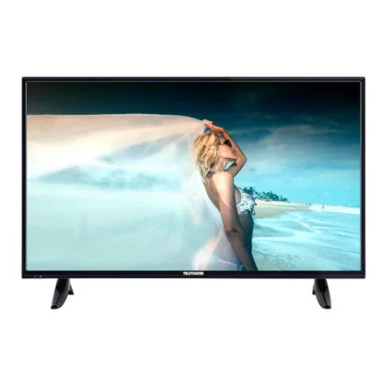 Telefunken 45" FHD LED TV displaying vibrant image