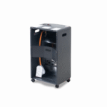 Totai Rollabout Gas Heater -Black | 3 Heat Settings - Image 2