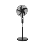 Goldair 16-Inch Rechargeable Stand Fan GB-18728 with LED Light and USB