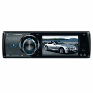Telefunken 3.5" Single DIN Car Stereo with TV, USB/SD/AV-In, GPS, Bluetooth